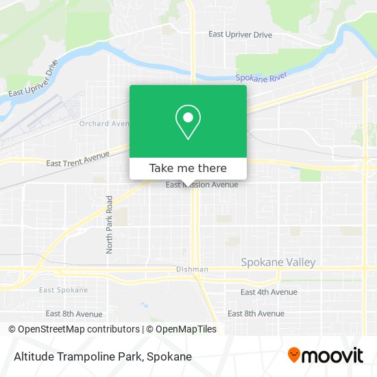 Mapa de Altitude Trampoline Park