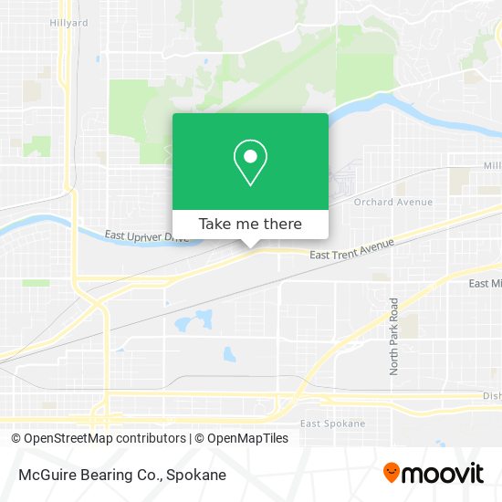 Mapa de McGuire Bearing Co.