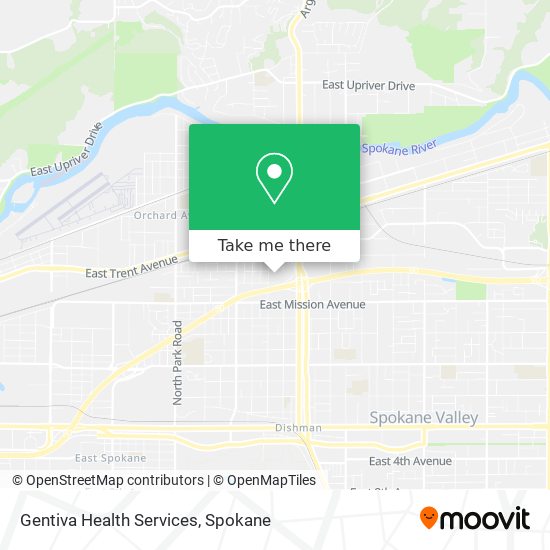 Gentiva Health Services map