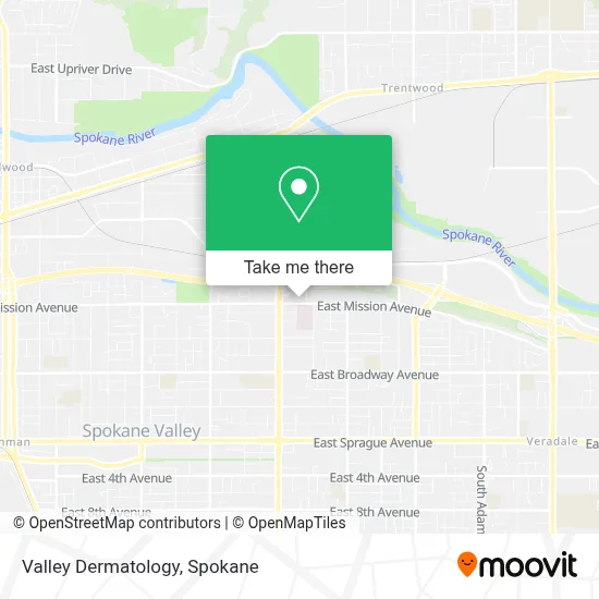 Valley Dermatology map