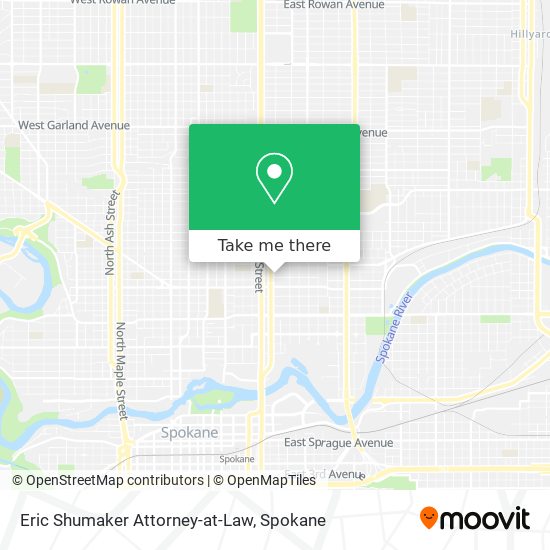 Eric Shumaker Attorney-at-Law map