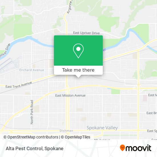Mapa de Alta Pest Control