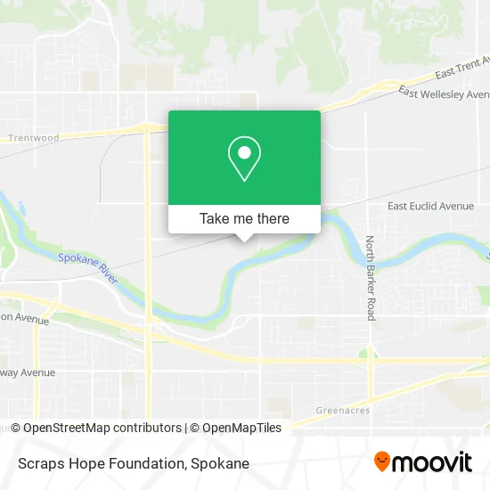 Mapa de Scraps Hope Foundation