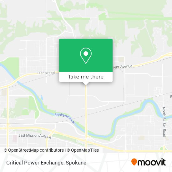 Critical Power Exchange map
