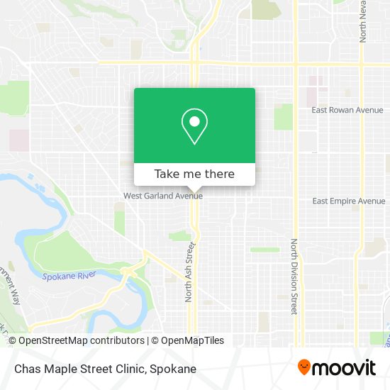 Mapa de Chas Maple Street Clinic