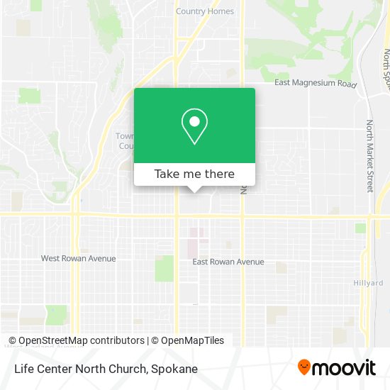 Mapa de Life Center North Church