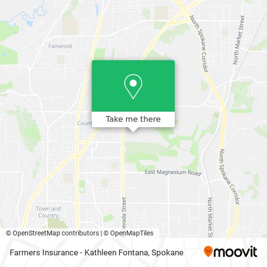 Farmers Insurance - Kathleen Fontana map