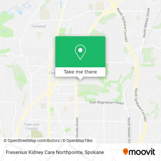 Fresenius Kidney Care Northpointe map