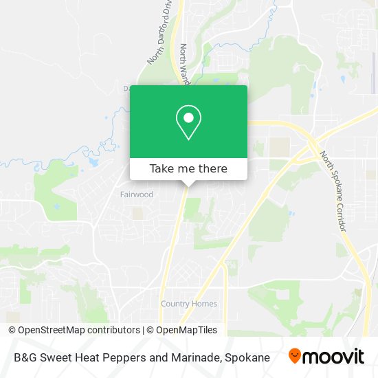 Mapa de B&G Sweet Heat Peppers and Marinade