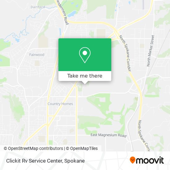 Clickit Rv Service Center map