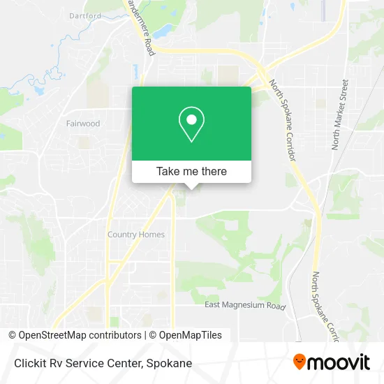 Clickit Rv Service Center map