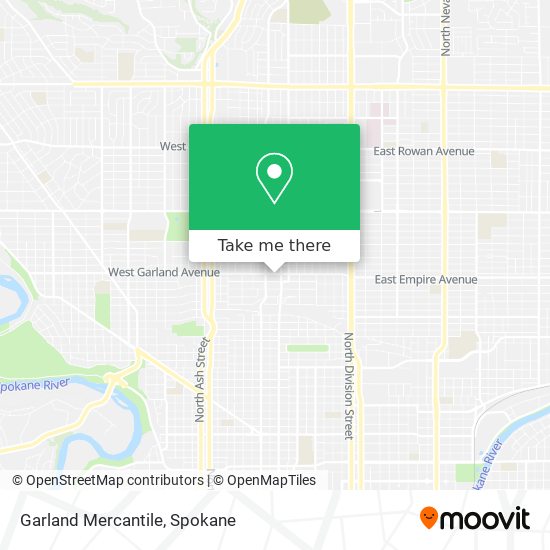Garland Mercantile map