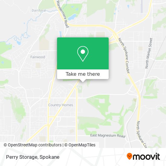 Perry Storage map