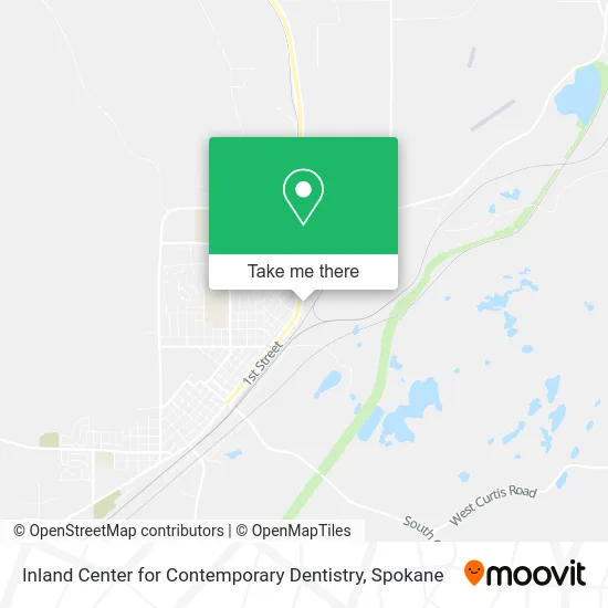 Inland Center for Contemporary Dentistry map