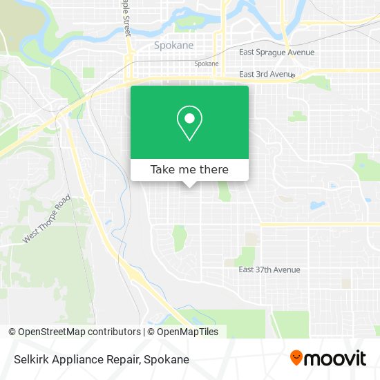 Mapa de Selkirk Appliance Repair