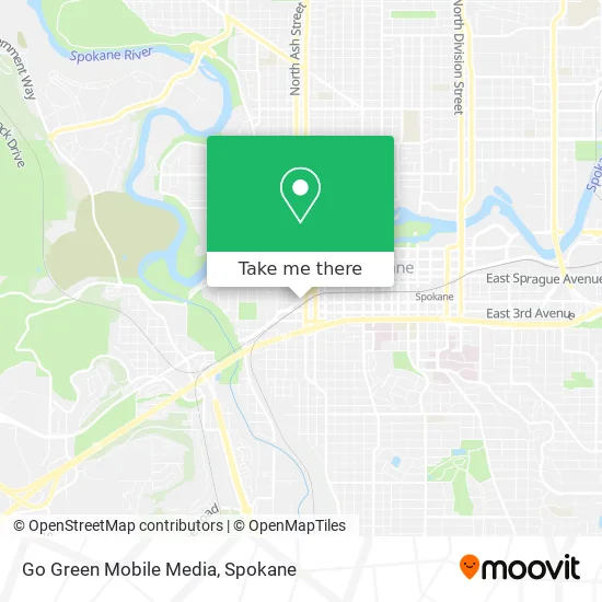 Go Green Mobile Media map