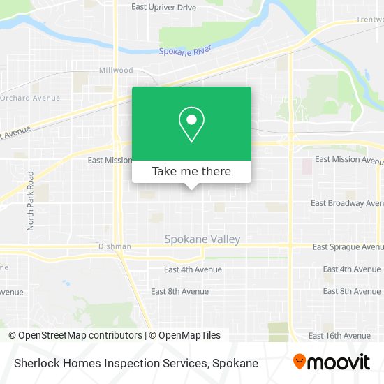 Mapa de Sherlock Homes Inspection Services