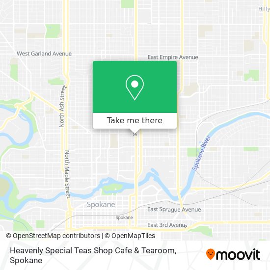 Heavenly Special Teas Shop Cafe & Tearoom map