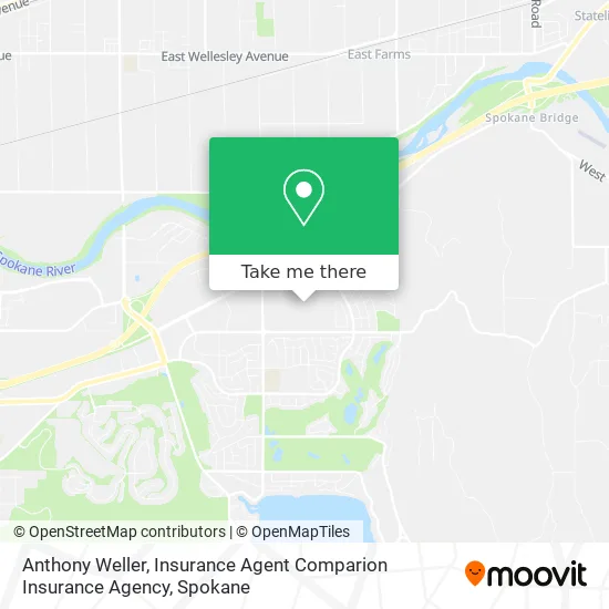Anthony Weller, Insurance Agent Comparion Insurance Agency map