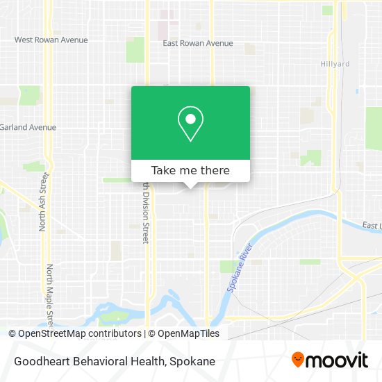 Goodheart Behavioral Health map