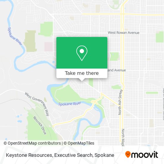 Keystone Resources, Executive Search map