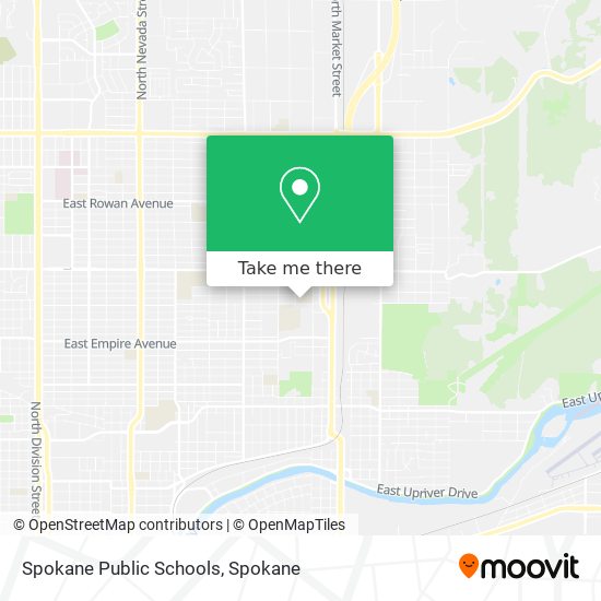 Mapa de Spokane Public Schools