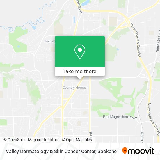 Mapa de Valley Dermatology & Skin Cancer Center