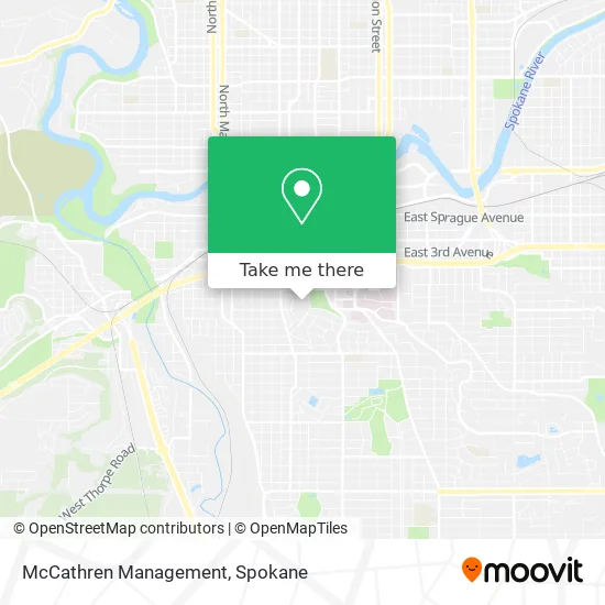 McCathren Management map