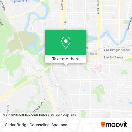 Cedar Bridge Counseling map