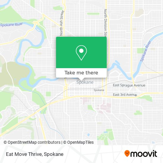 Mapa de Eat Move Thrive