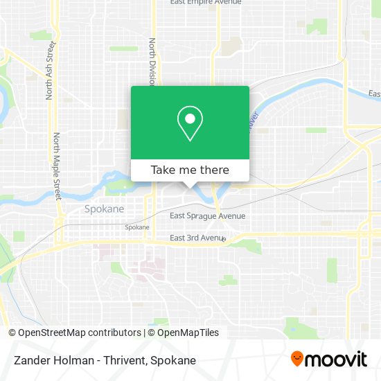 Zander Holman - Thrivent map