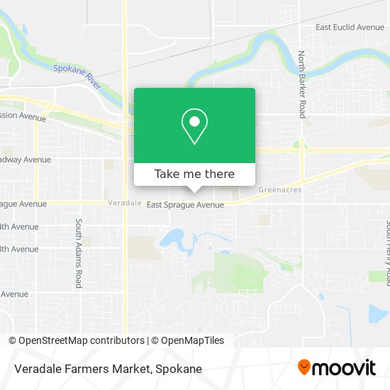 Veradale Farmers Market map