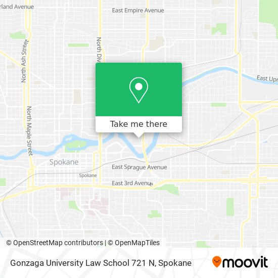 Gonzaga University Law School 721 N map