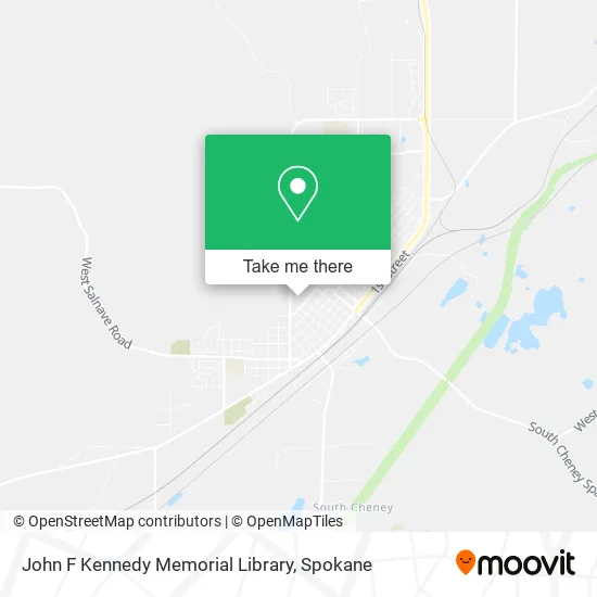 Mapa de John F Kennedy Memorial Library