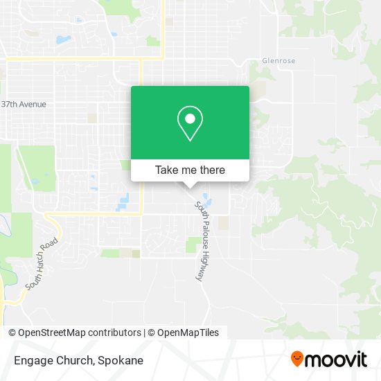Engage Church map