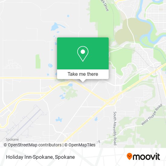 Mapa de Holiday Inn-Spokane