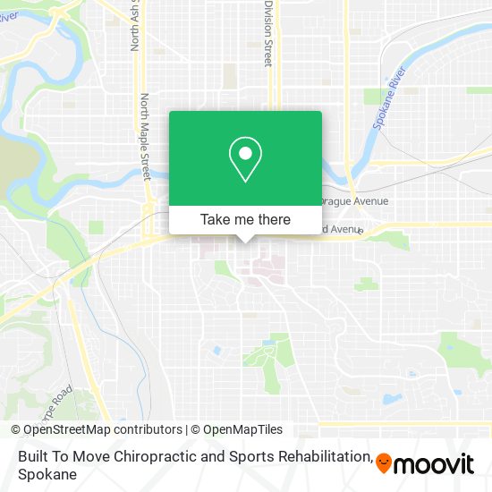 Mapa de Built To Move Chiropractic and Sports Rehabilitation