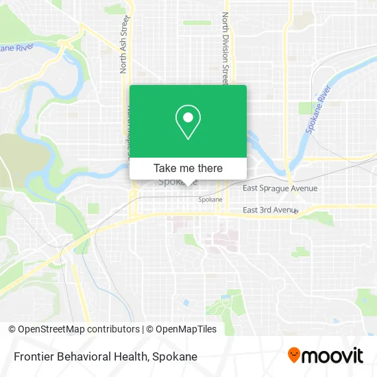 Mapa de Frontier Behavioral Health