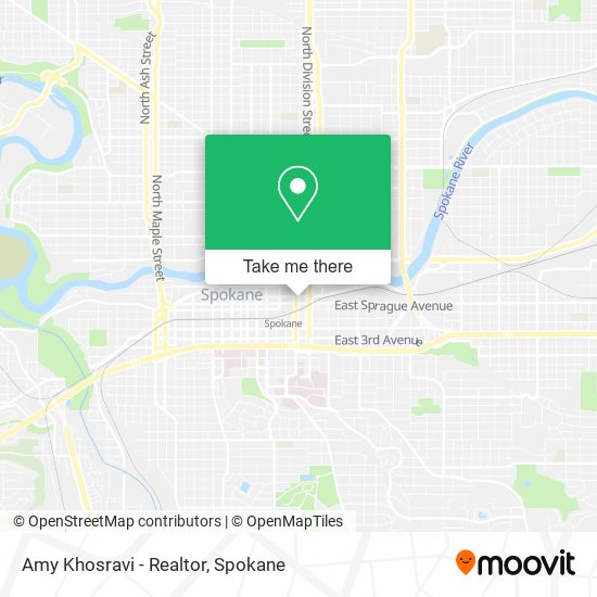 Mapa de Amy Khosravi - Realtor