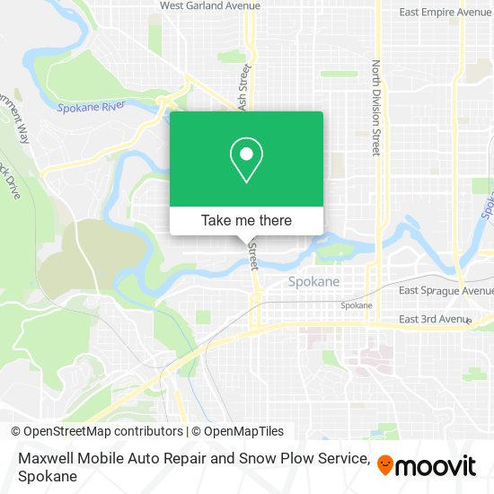 Maxwell Mobile Auto Repair and Snow Plow Service map