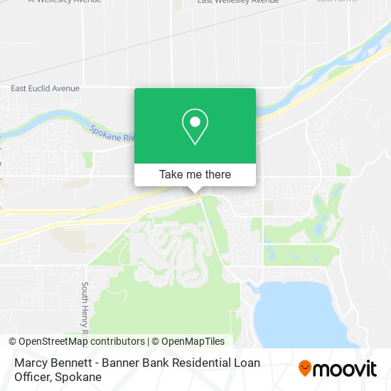 Marcy Bennett - Banner Bank Residential Loan Officer map