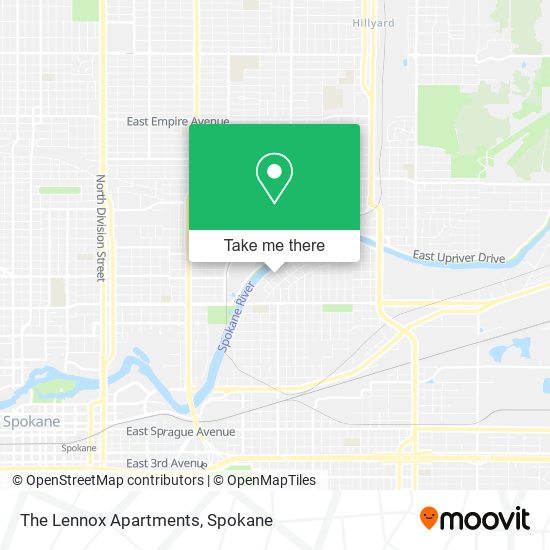 The Lennox Apartments map