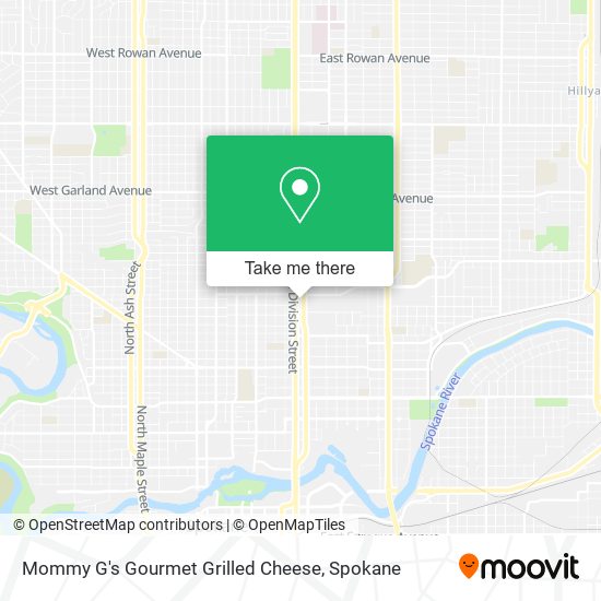 Mapa de Mommy G's Gourmet Grilled Cheese