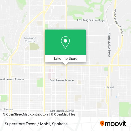 Superstore Exxon / Mobil map