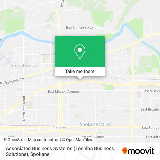 Associated Business Systems (Toshiba Business Solutions) map