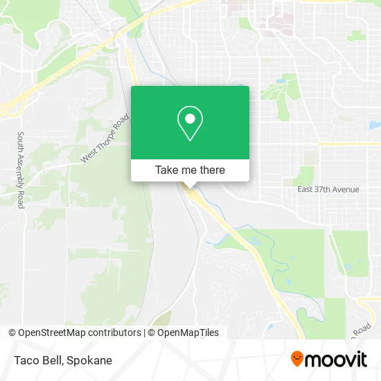 Taco Bell map