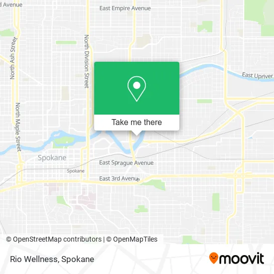 Rio Wellness map