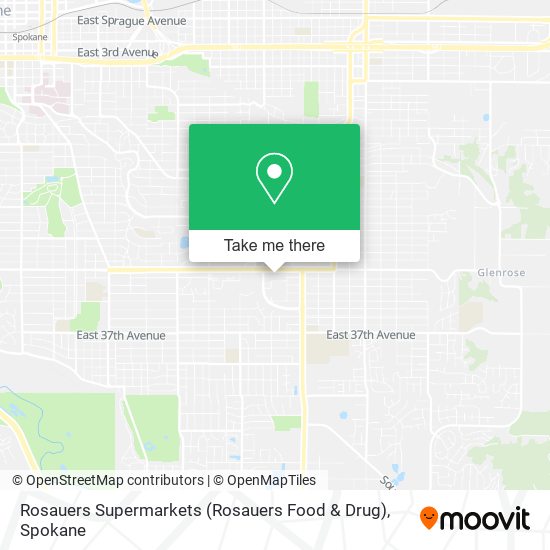 Mapa de Rosauers Supermarkets (Rosauers Food & Drug)