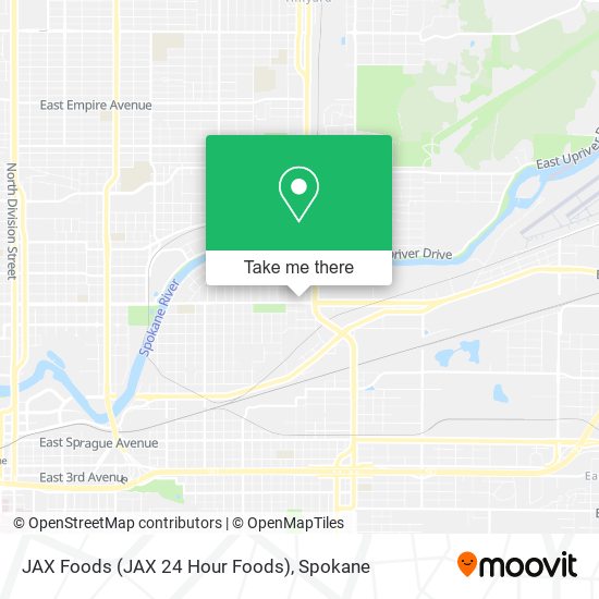 JAX Foods (JAX 24 Hour Foods) map