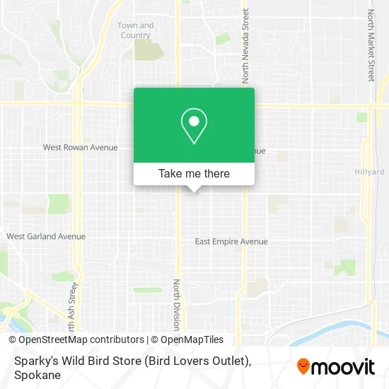 Sparky's Wild Bird Store (Bird Lovers Outlet) map
